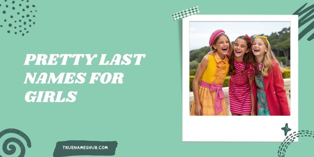 Pretty Last Names For Girls