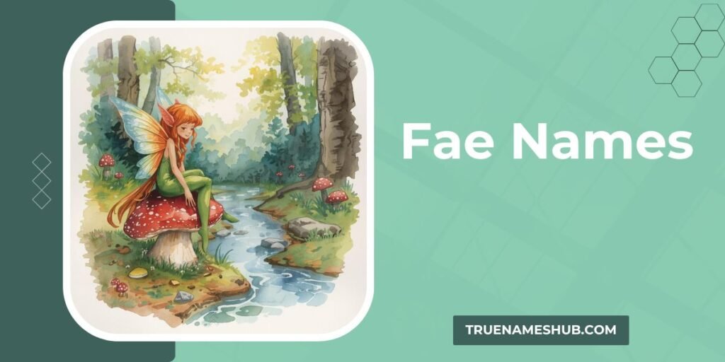 Fae Names