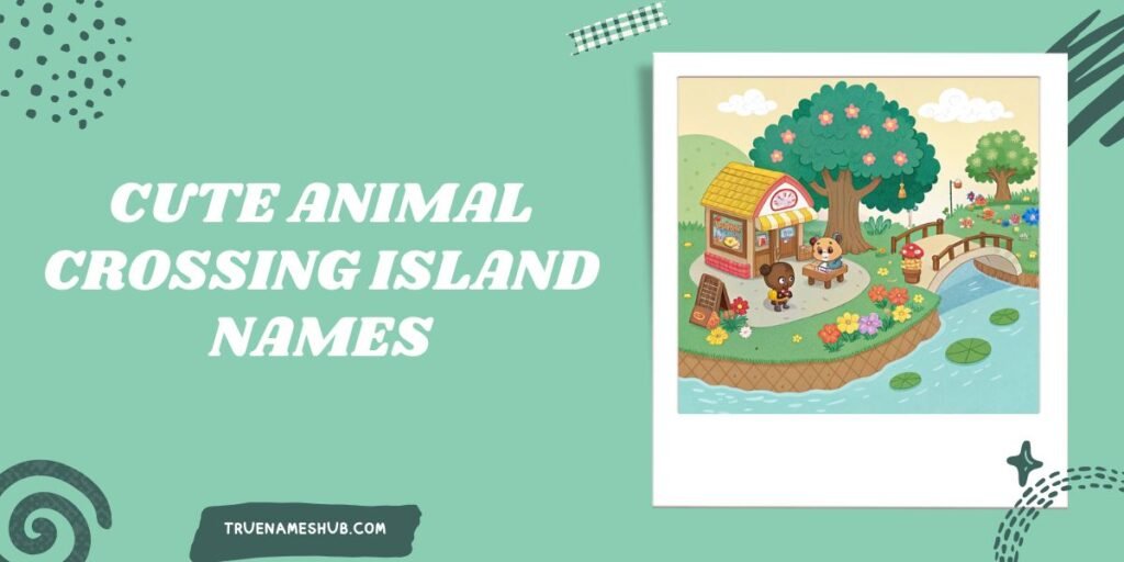 Cute animal crossing island names
