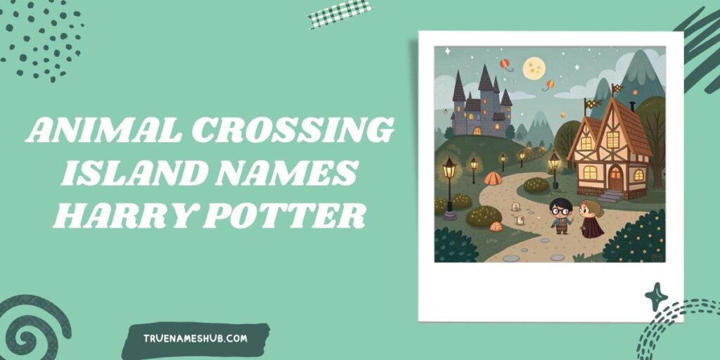 Animal Crossing Island Names Harry Potter