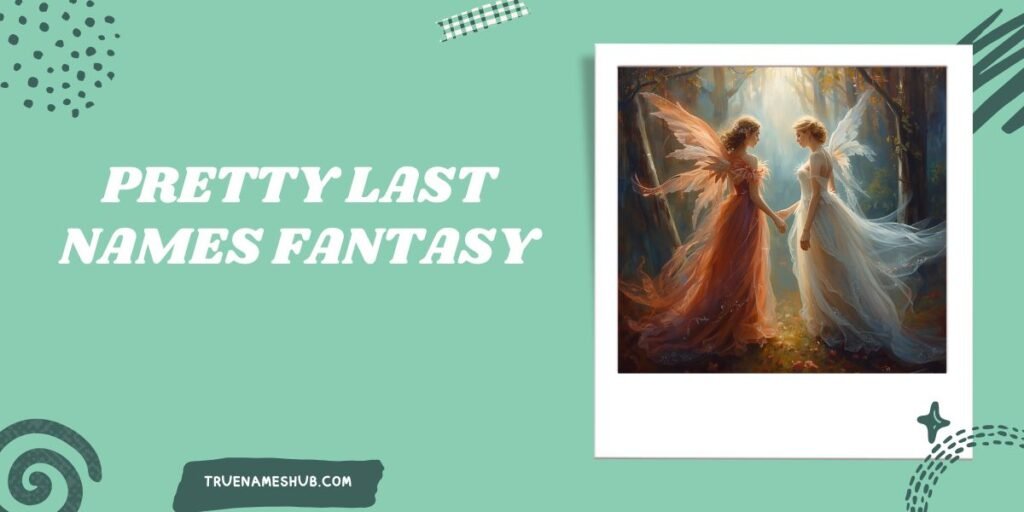 Pretty Last Names Fantasy
