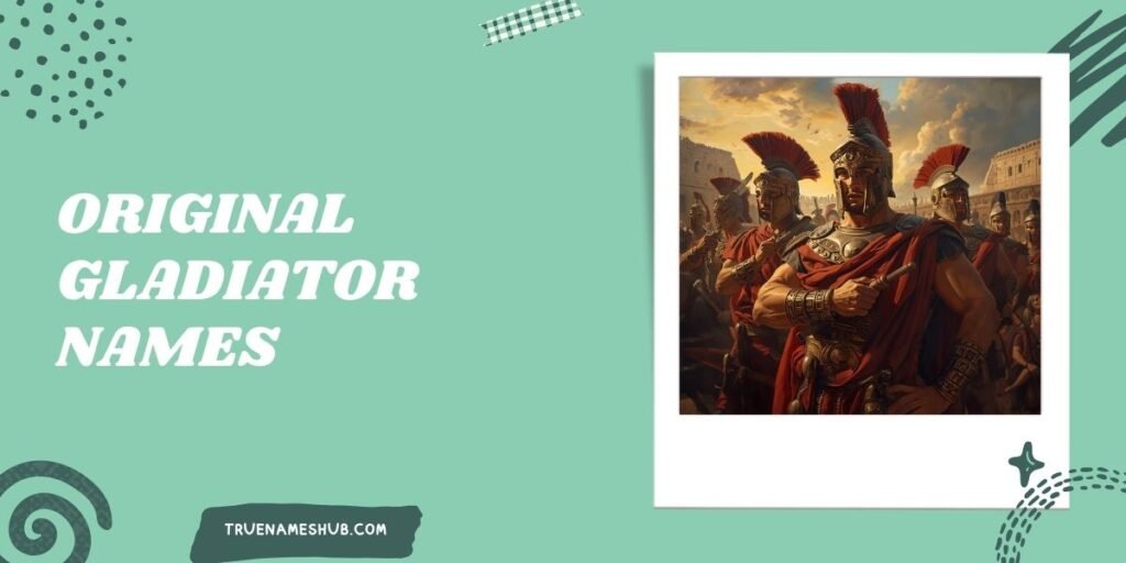 Original Gladiator Names