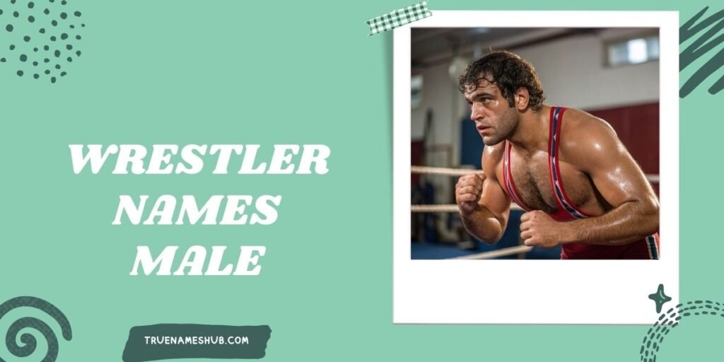 Wrestler Names Male