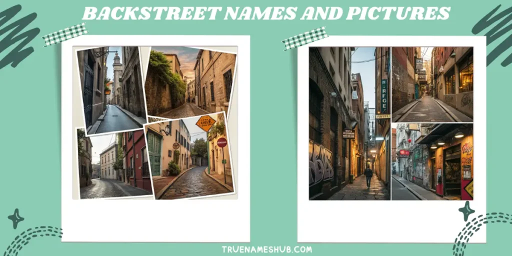 Backstreet Names And pictures