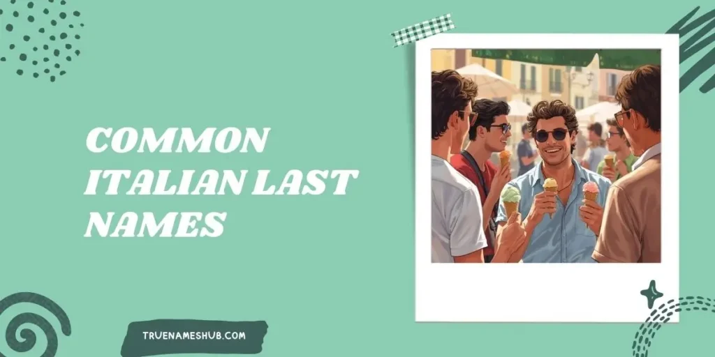 Common Italian Last Names