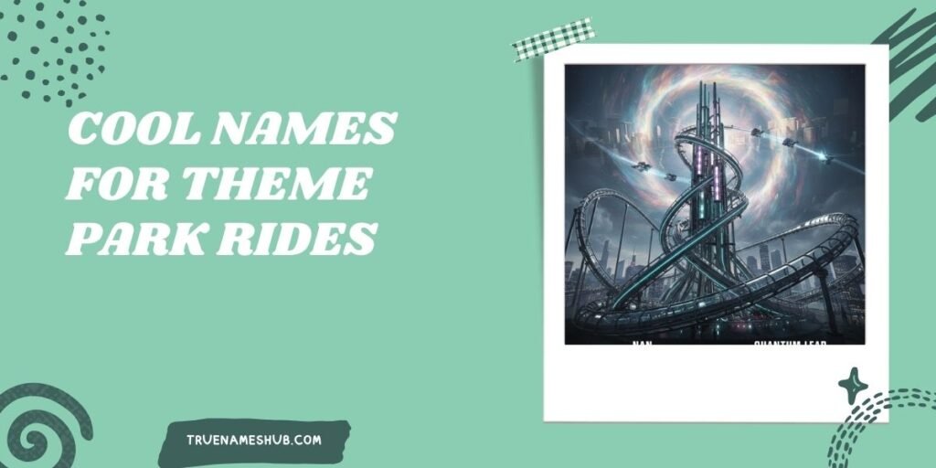 Cool Names For Theme Park Rides