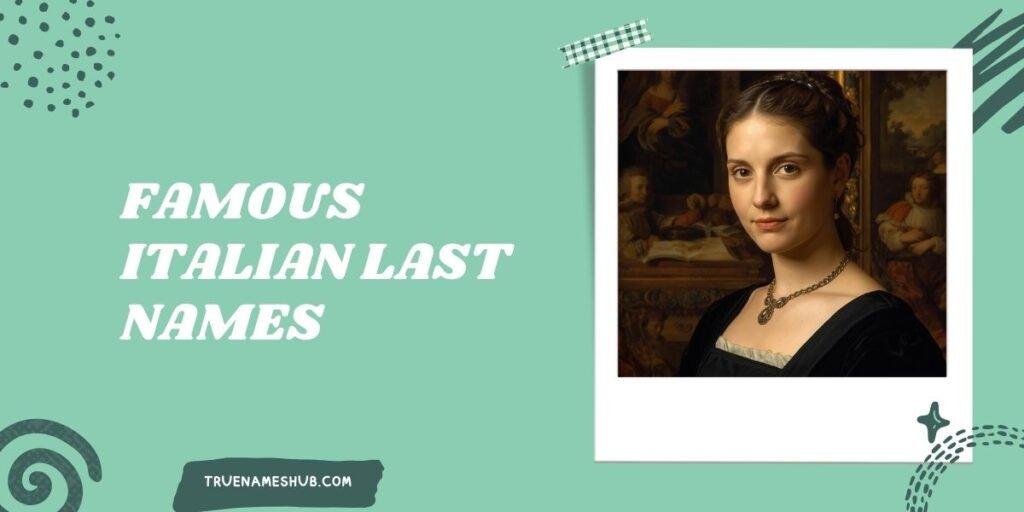 Famous Italian Last Names