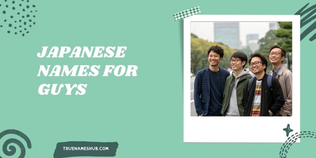 Japanese Names For Guys