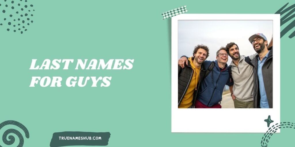 Last Names For Guys