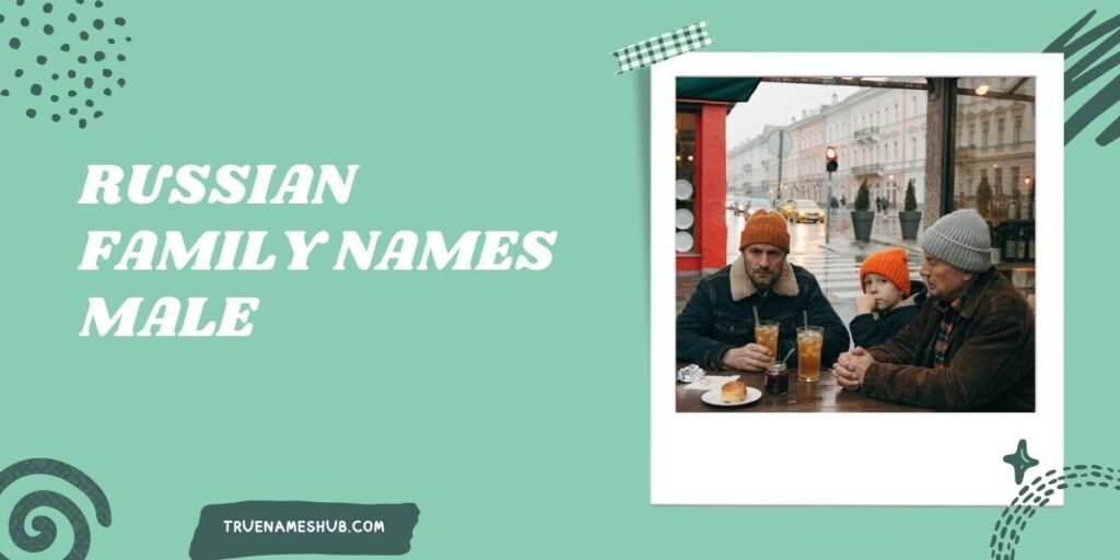 Russian Family Names Male