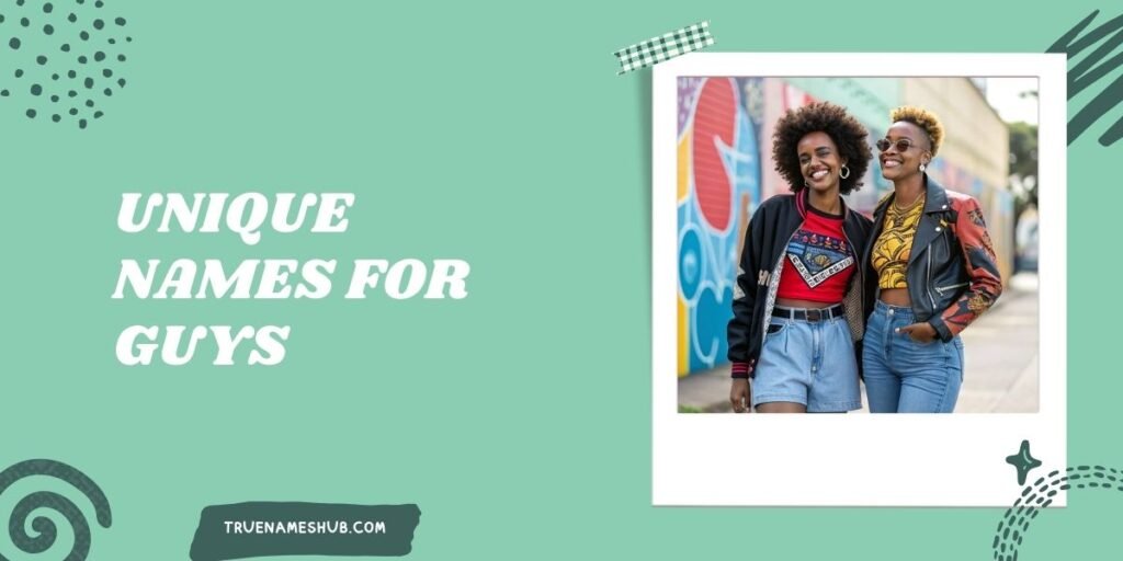 Unique Names For Guys