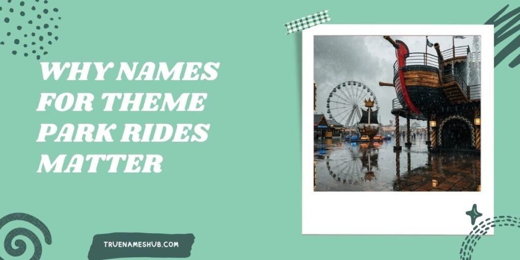 Why Names For Theme Park Rides Matter