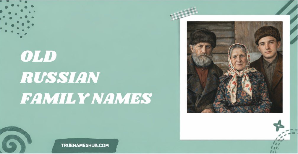 Old Russian Family Names