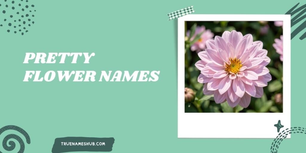 pretty flower names