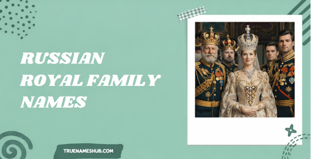 Russian Royal Family Names