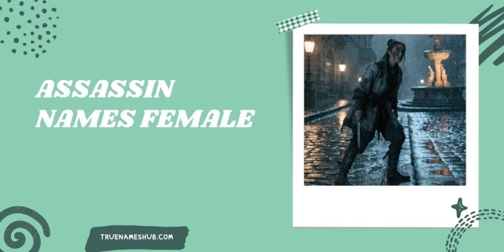 Assassin Names Female