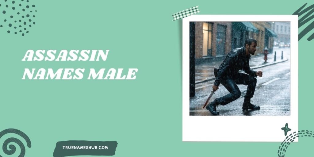 Assassin Names Male