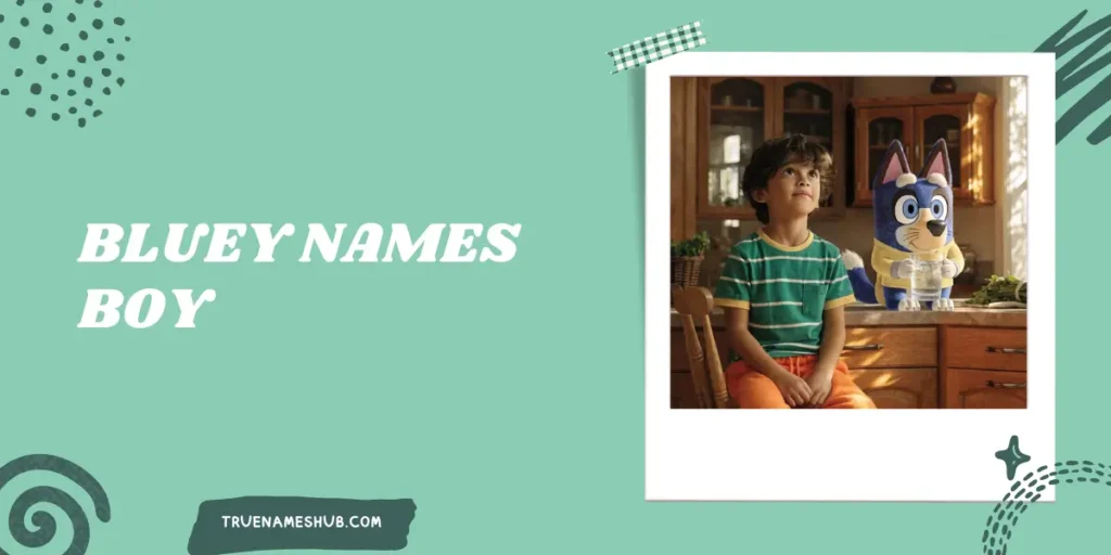 Bluey Names Boy