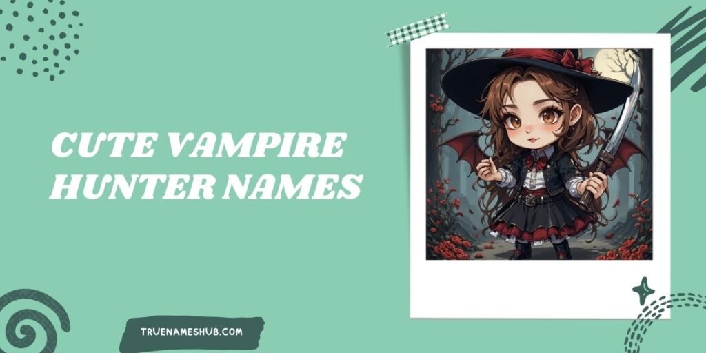 Cute Vampire Hunter Names