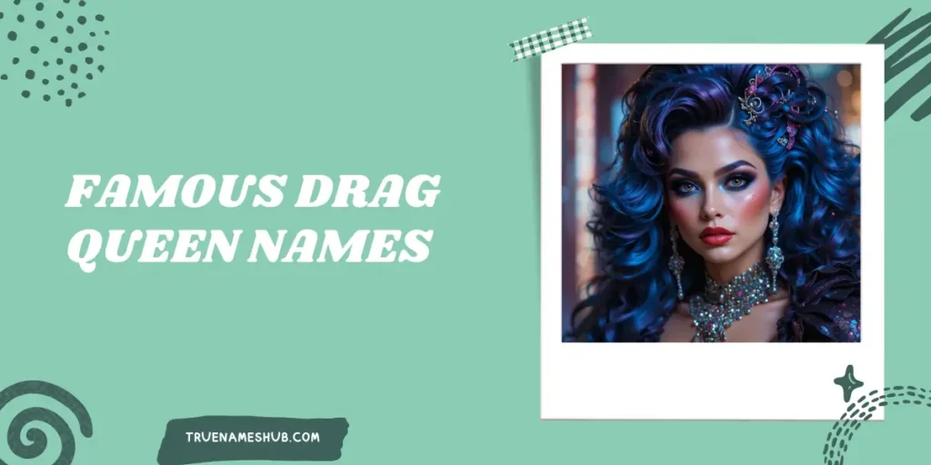 Famous Drag Queen Names