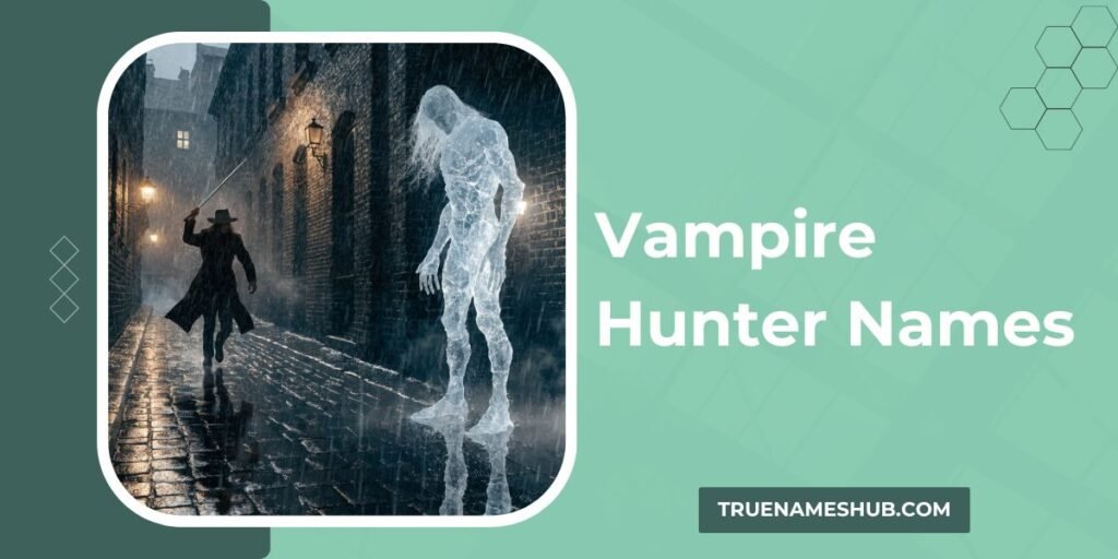 Vampire Hunter Names
