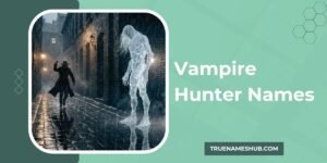 Vampire Hunter Names