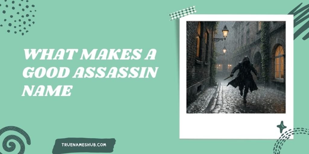 What Makes a Good Assassin Name