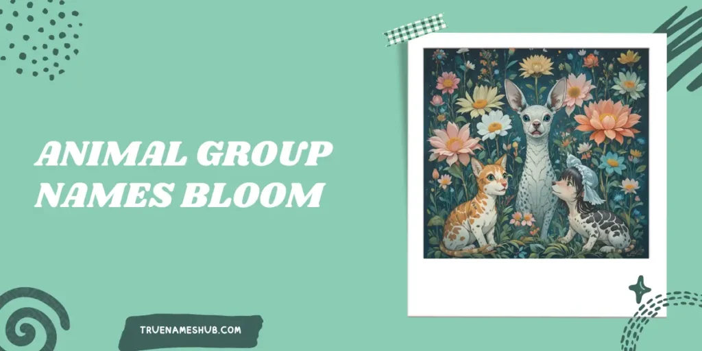 Animal Group Names Bloom