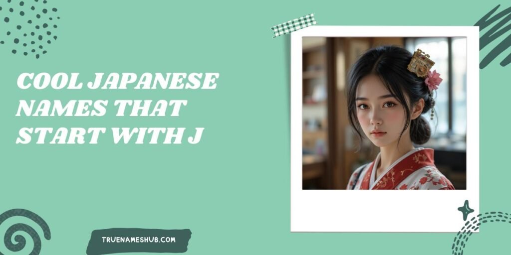 Cool Japanese Names That Start With J