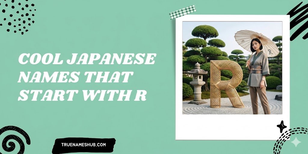Cool Japanese Names That Start With R