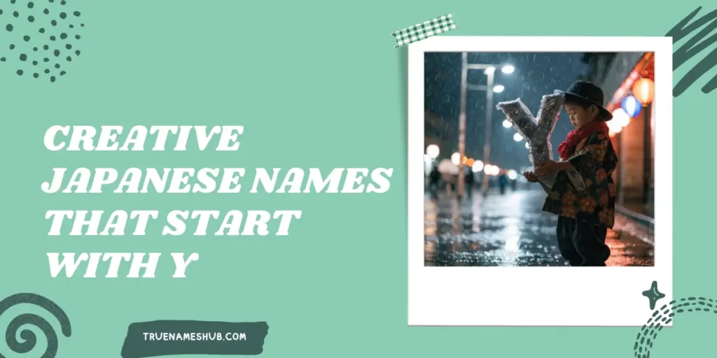 Creative Japanese Names That Start With Y