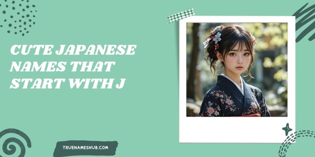 Cute Japanese Names That Start With J