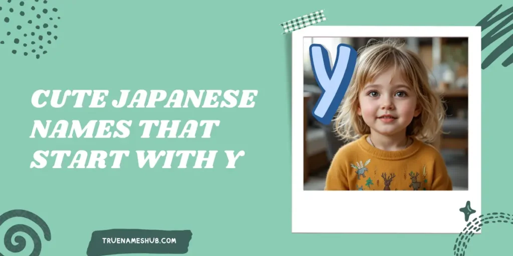 Cute Japanese Names That Start With Y