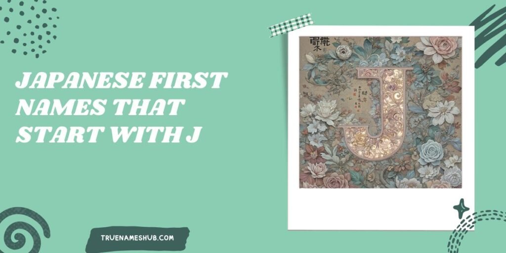 Japanese First Names That Start With J