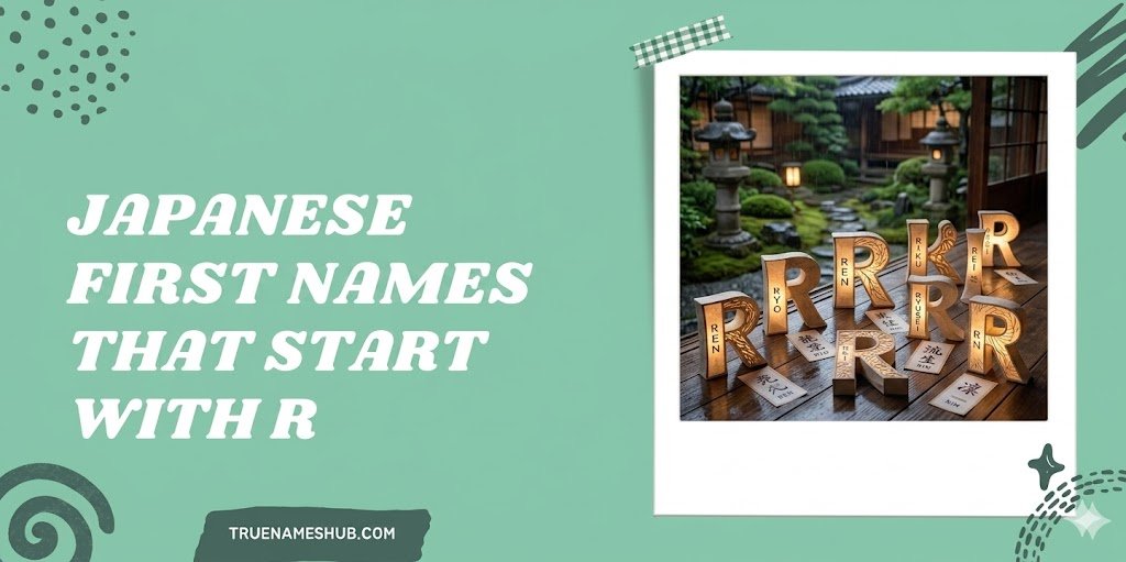 Japanese First Names That Start With R