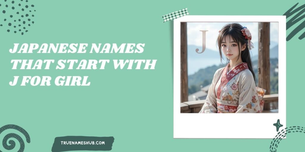 Japanese Names That Start With J for Girl