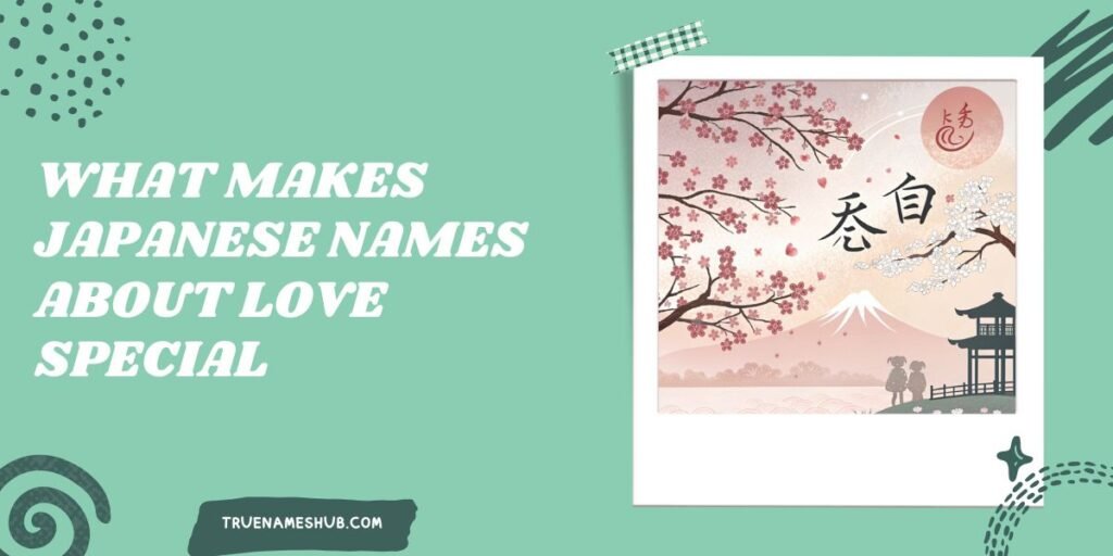 What Makes Japanese Names About Love Special