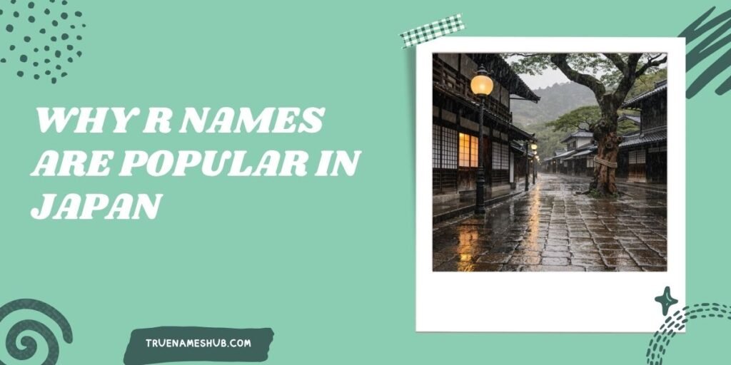 Why R Names Are Popular in Japan