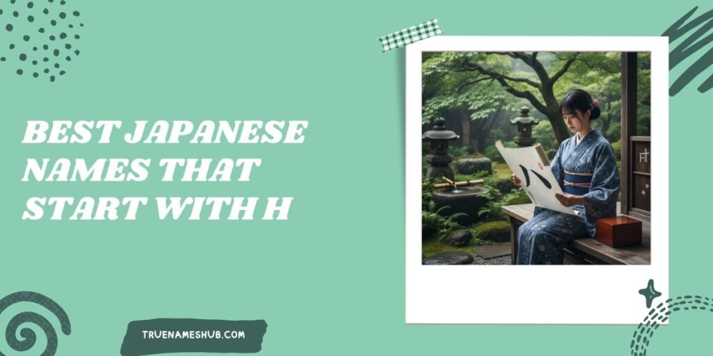 Best Japanese Names That Start With H