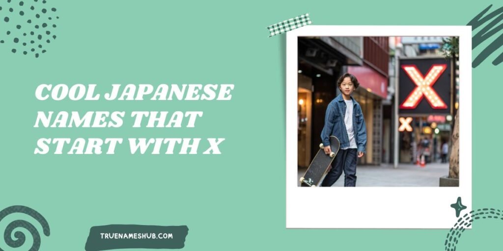 Cool Japanese Names That Start With X