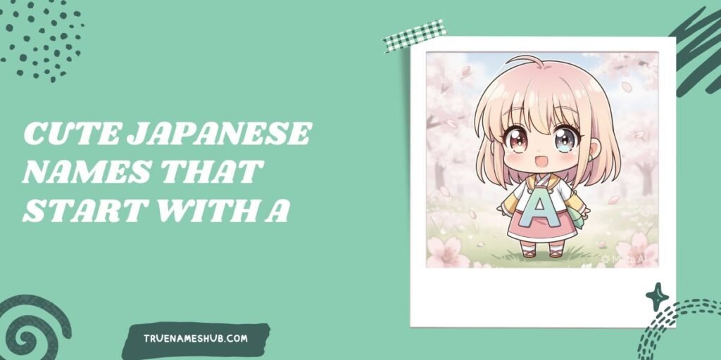 Cute Japanese Names That Start With A