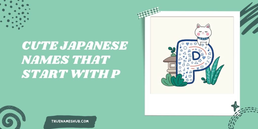Cute Japanese Names That Start With P