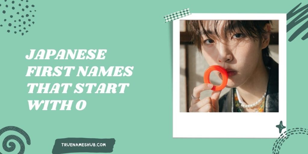 Japanese First Names That Start With O