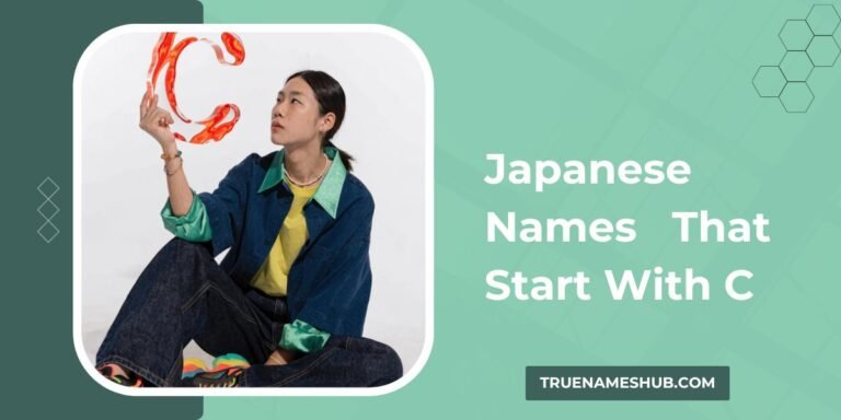 Japanese Names That Start With C