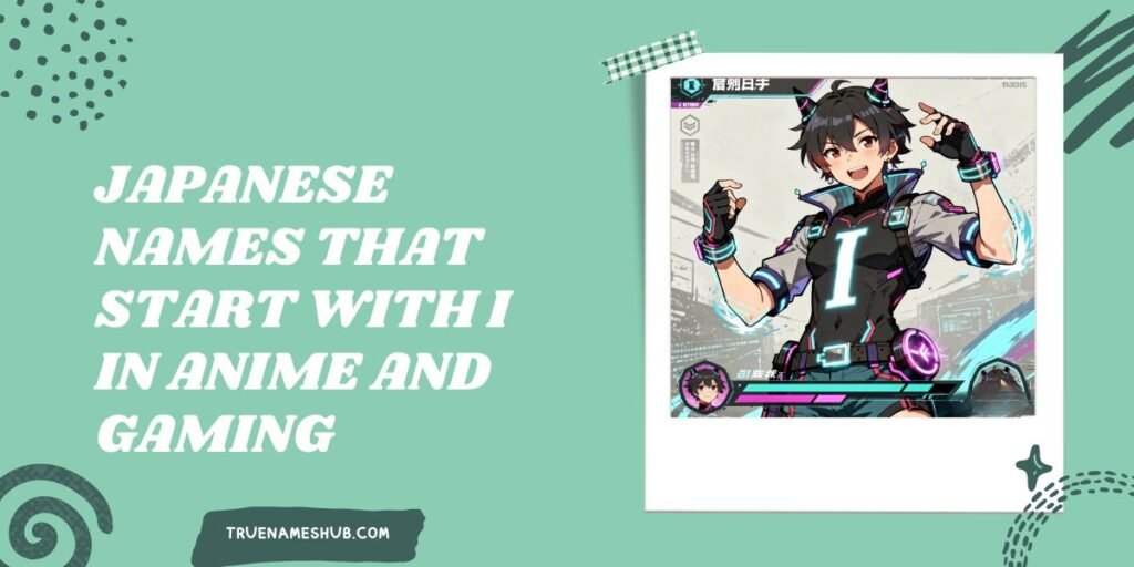 Japanese Names That Start With I In Anime And Gaming