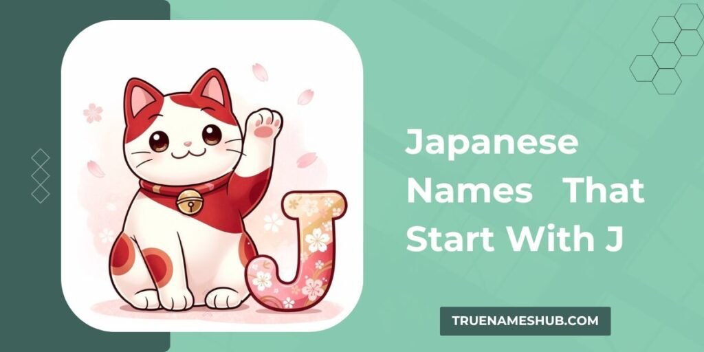 Japanese Names That Start With J