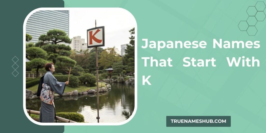 Japanese Names That Start With K