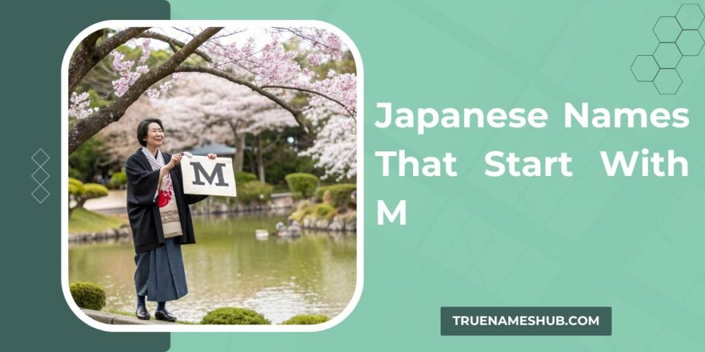 Japanese Names That Start With M 