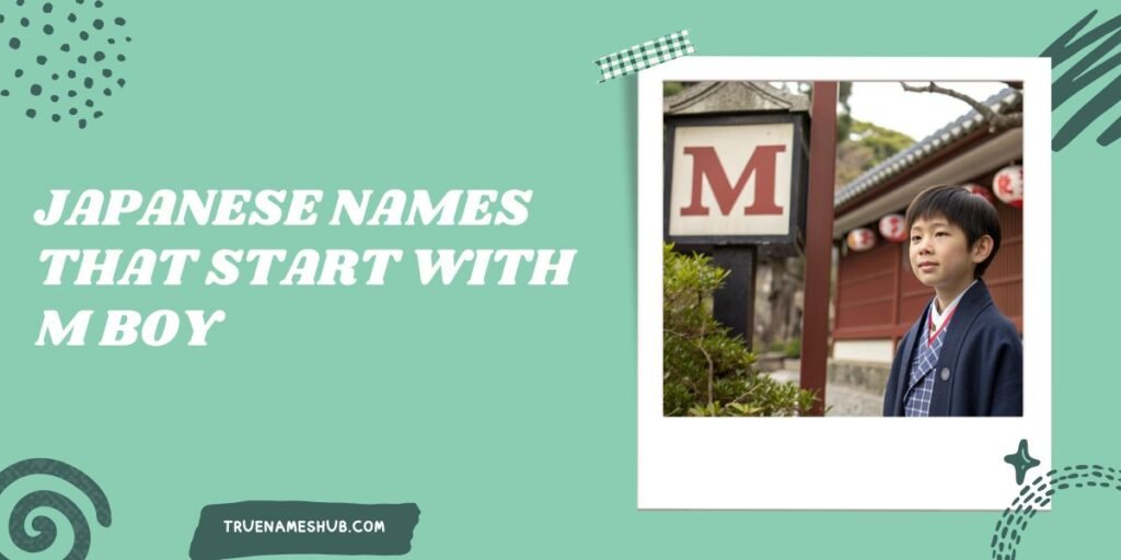 Japanese Names That Start With M Boy