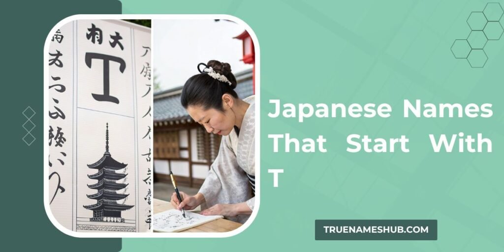 Japanese Names That Start With T 